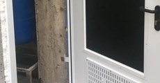 Дверь в котельную
