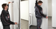 Монтаж огнеупорных дверей